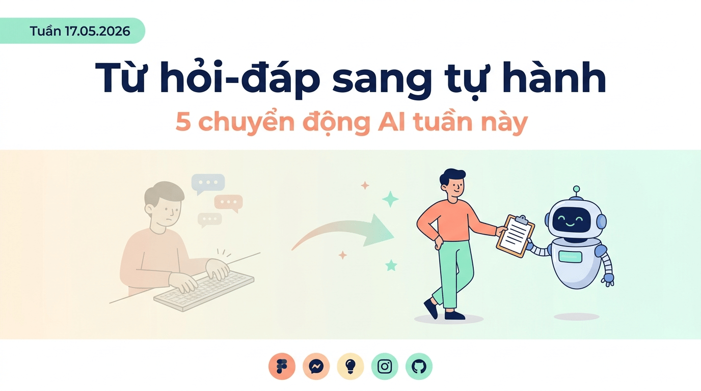 AI 24h | 🚀 Từ hỏi-đáp sang tự hành — Agent lên ngôi