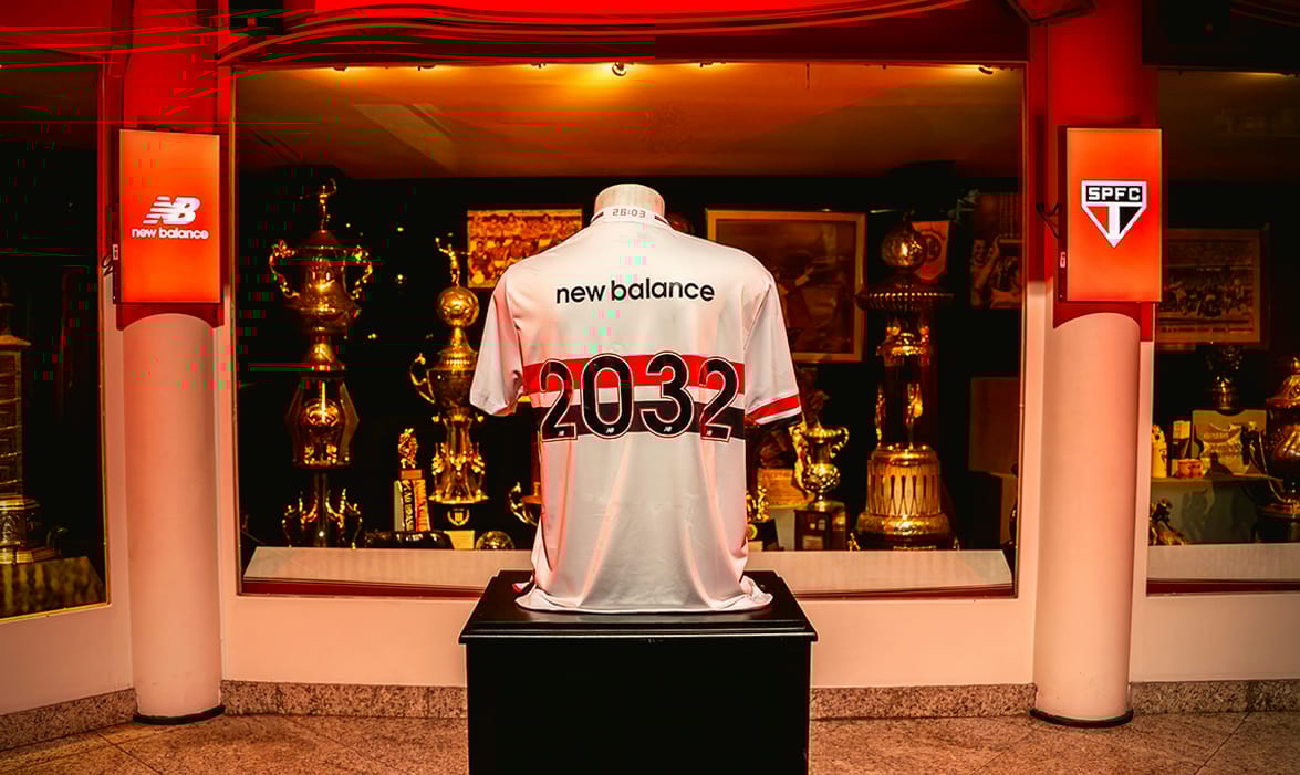 New Balance estende contrato com São Paulo FC e reforça estratégia no futebol