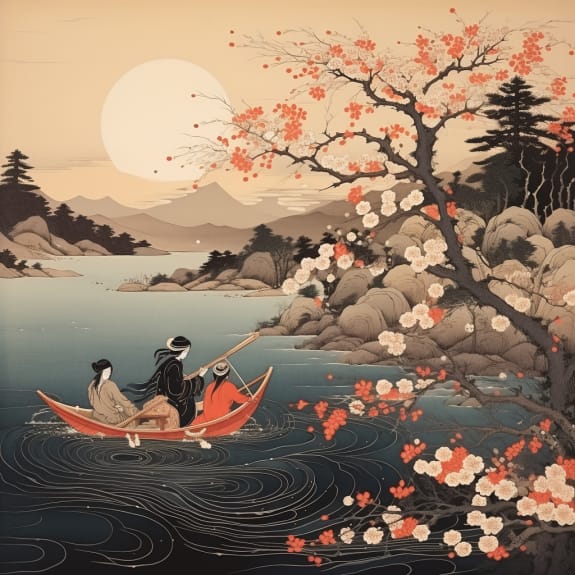 Ukiyo-e: Capturing Fleeting Moments