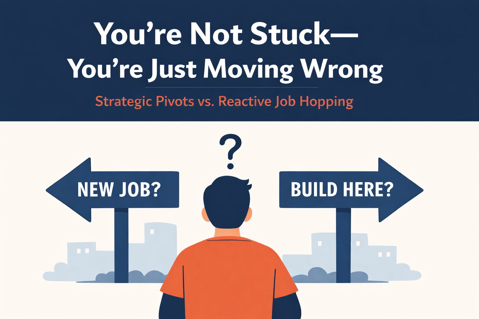 You’re Not Stuck—You’re Just Moving Wrong: Strategic Pivots vs. Reactive Job Hopping