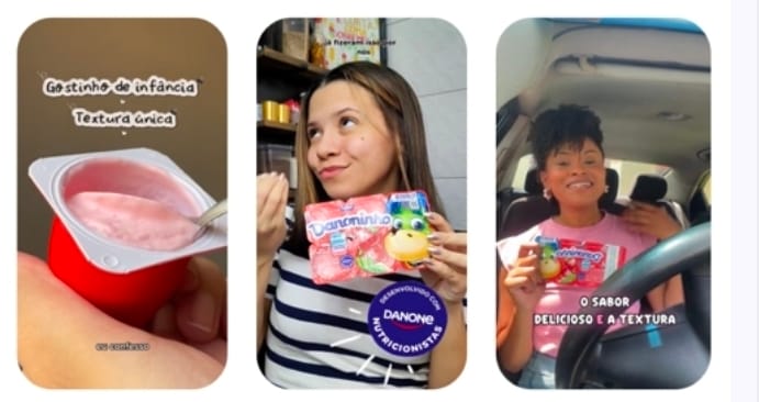 Danoninho aposta em creators para apresentar nova fórmula com menor teor de açúcares do mercado