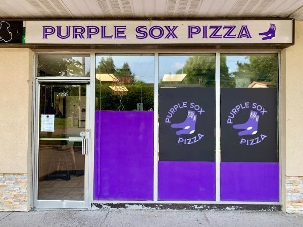 Purple Sox Pizza