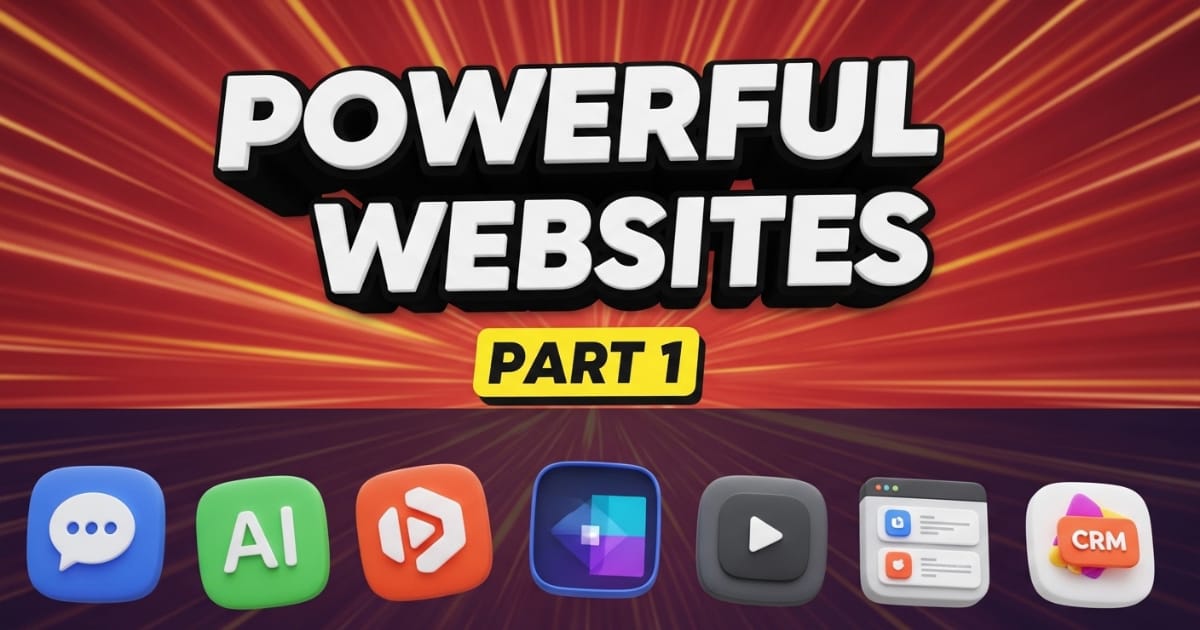 You don't need a team. You need these 11 tabs.