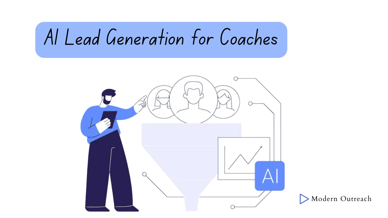 How Coaches Can Generate 50+ Qualified Leads/Month with AI (Without Ads)