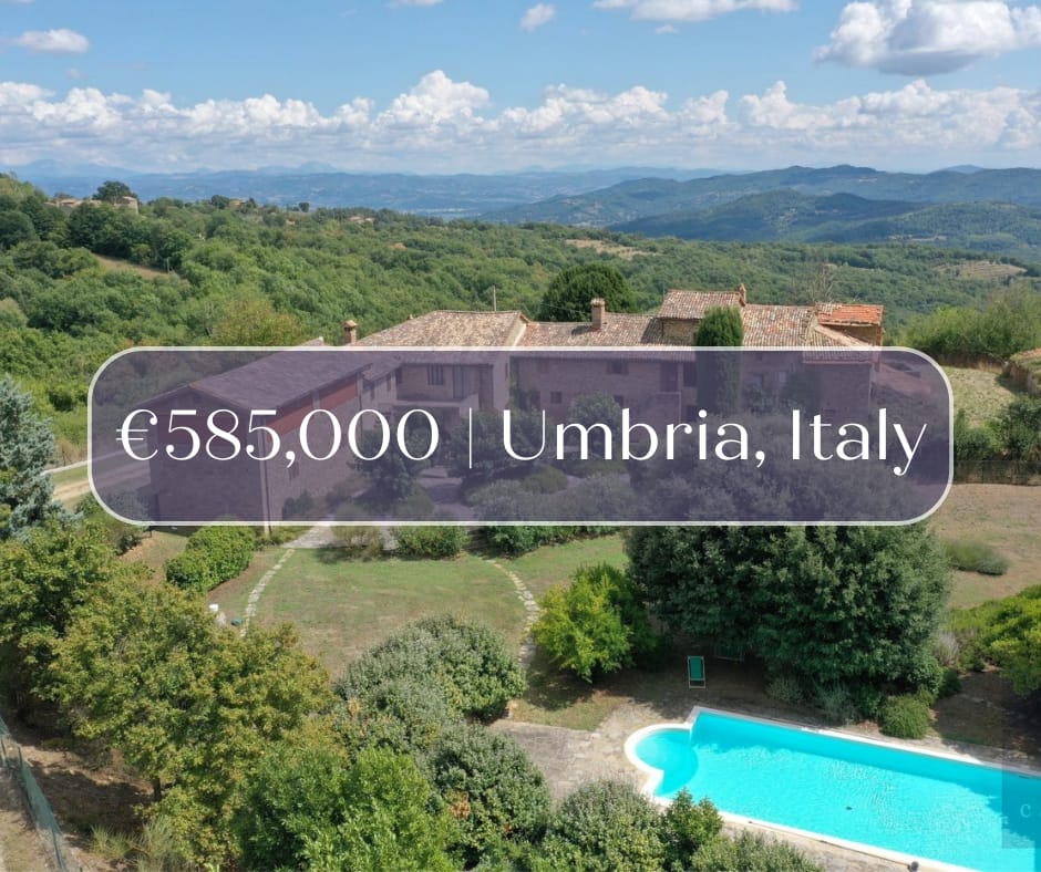 Four-Unit Farmhouse Estate With Pool In The Hills of Umbria