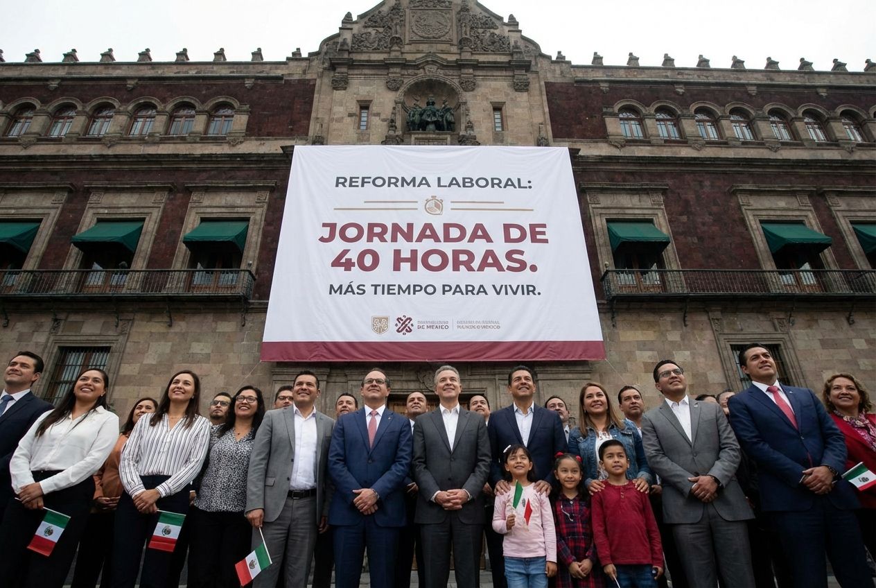 🚨 ¡OFICIAL! Se publica hoy la reforma de las 40 horas en el DOF.