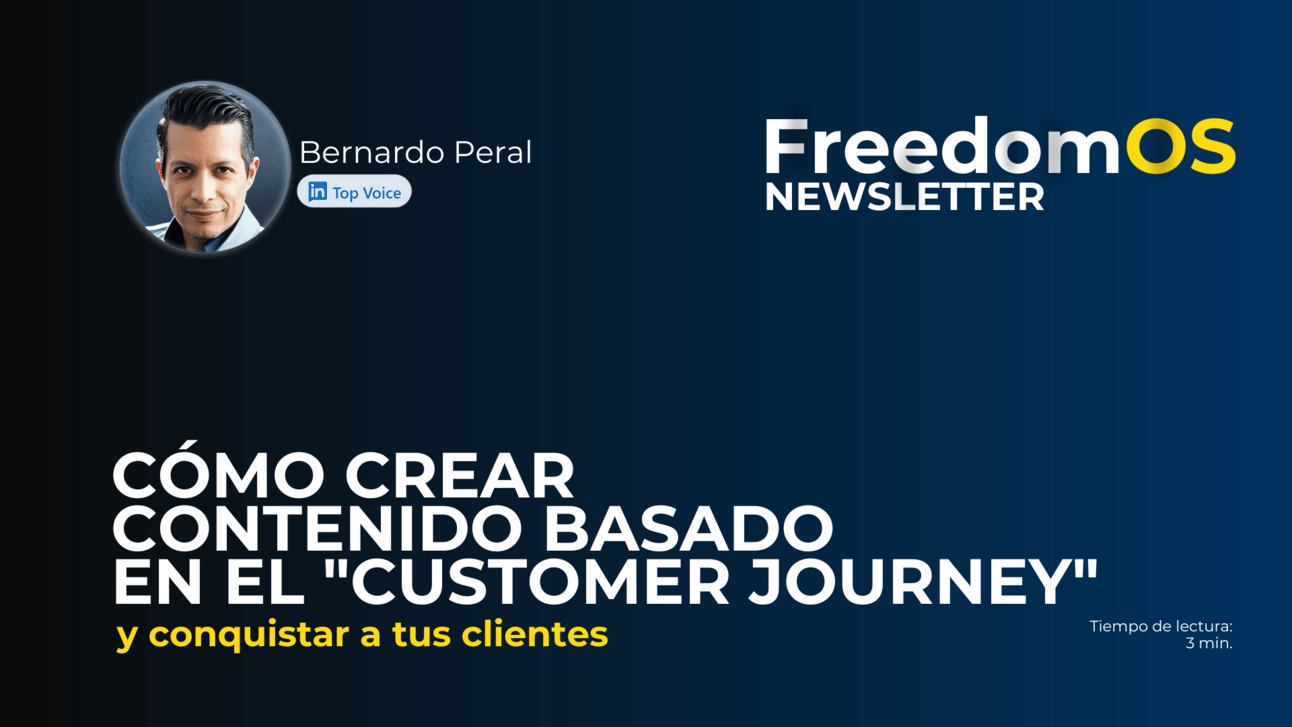 Cómo crear contenido basado en el "customer journey"