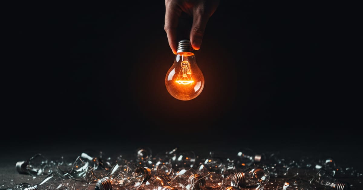 I had 47 "great ideas" and nothing to show for it