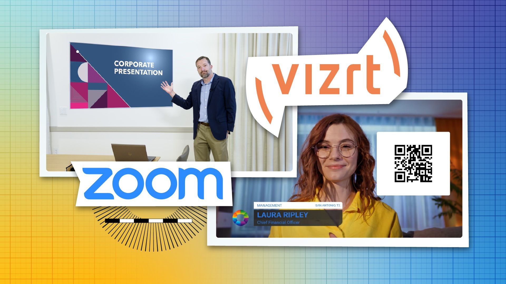 Vizrt Brings AI-Powered Augmented Reality Graphics to Zoom Meetings and Rooms