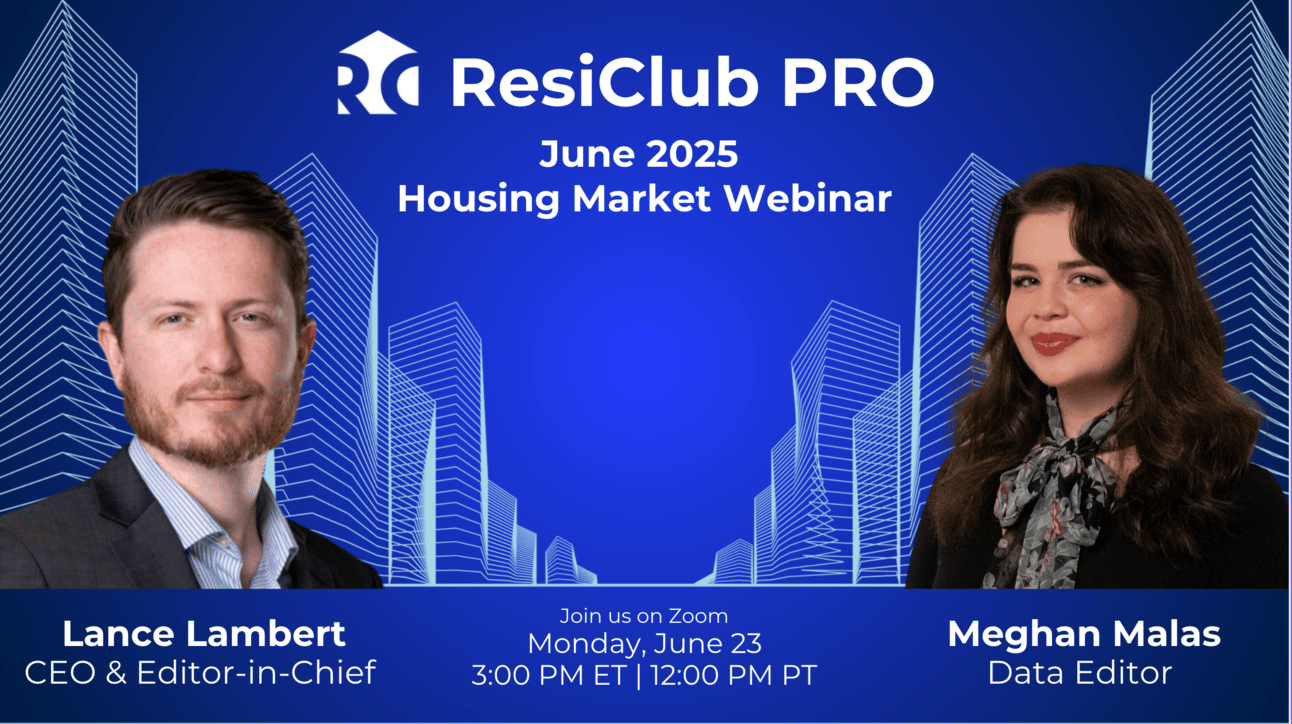 The state of the housing market in June 2025, as told by ResiClub