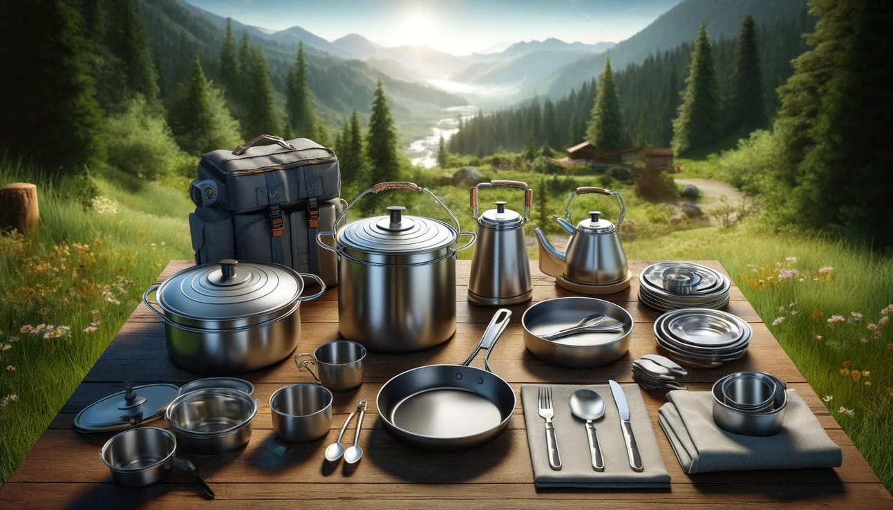 6 Key Highlights of the Odoland 15pcs Camping Cookware