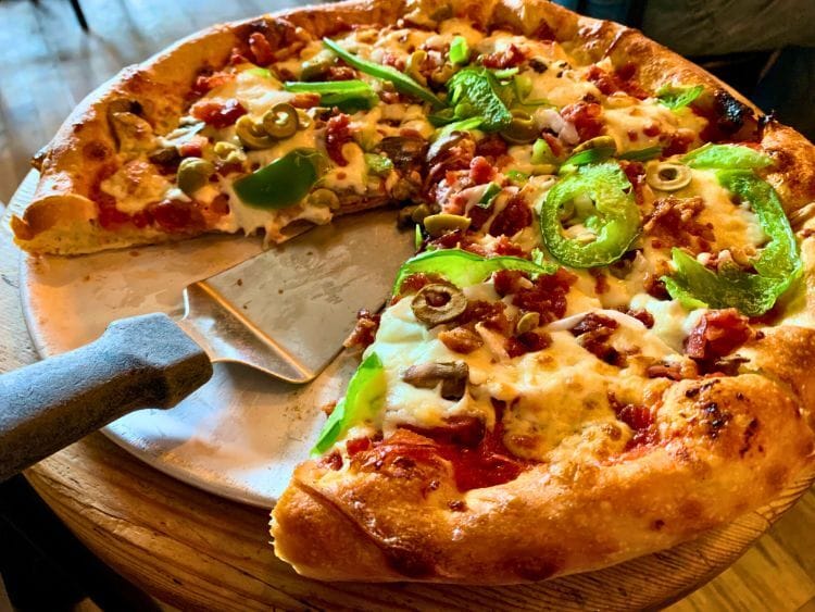 Le Bistro pizza will leave you full and wanting more