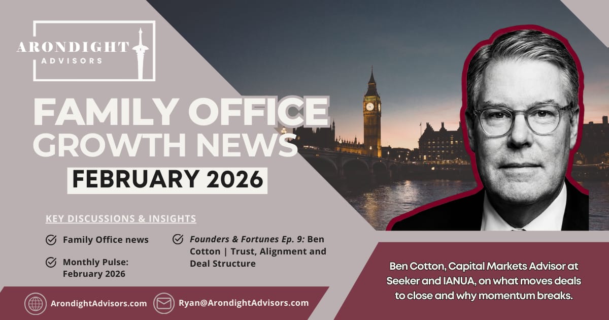 Family Office Growth News — 30th Edition