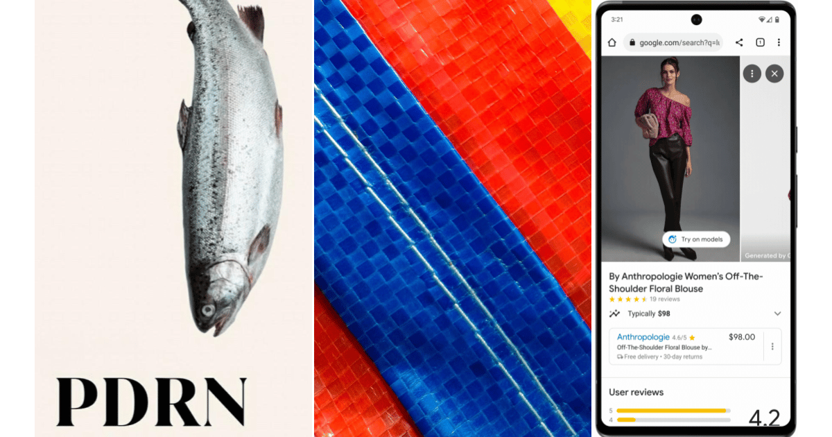 Fish DNA🐠🧬, Virtual Try-Ons👗, and Plastic Clothing