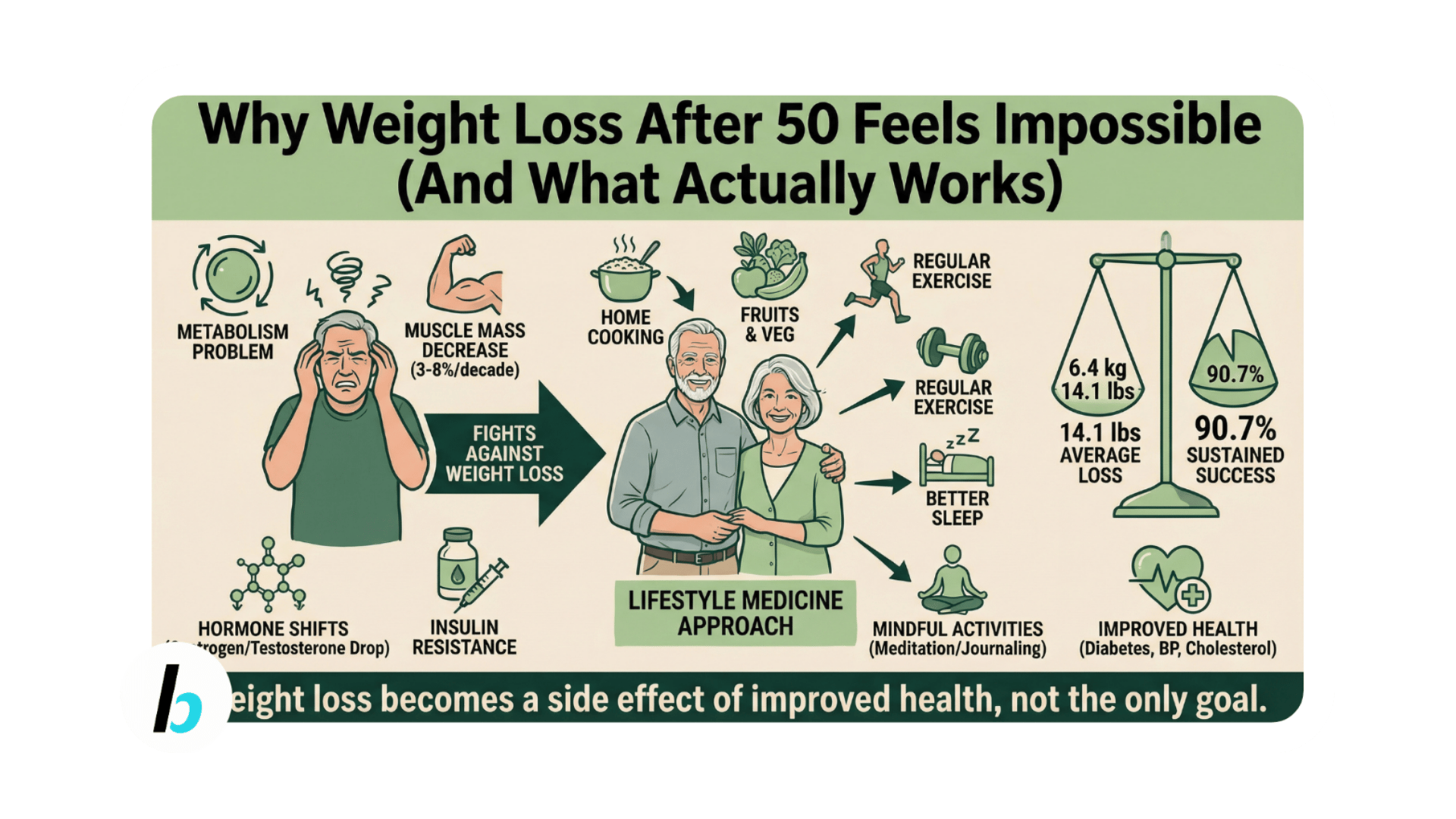 BusyBits #220: Why weight loss after 50 feels impossible