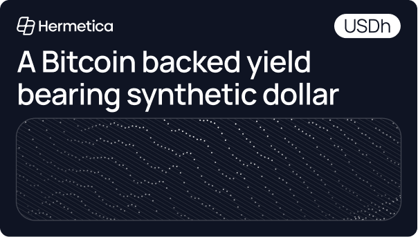Introducing USDh: The first Bitcoin-backed, yield-bearing synthetic dollar