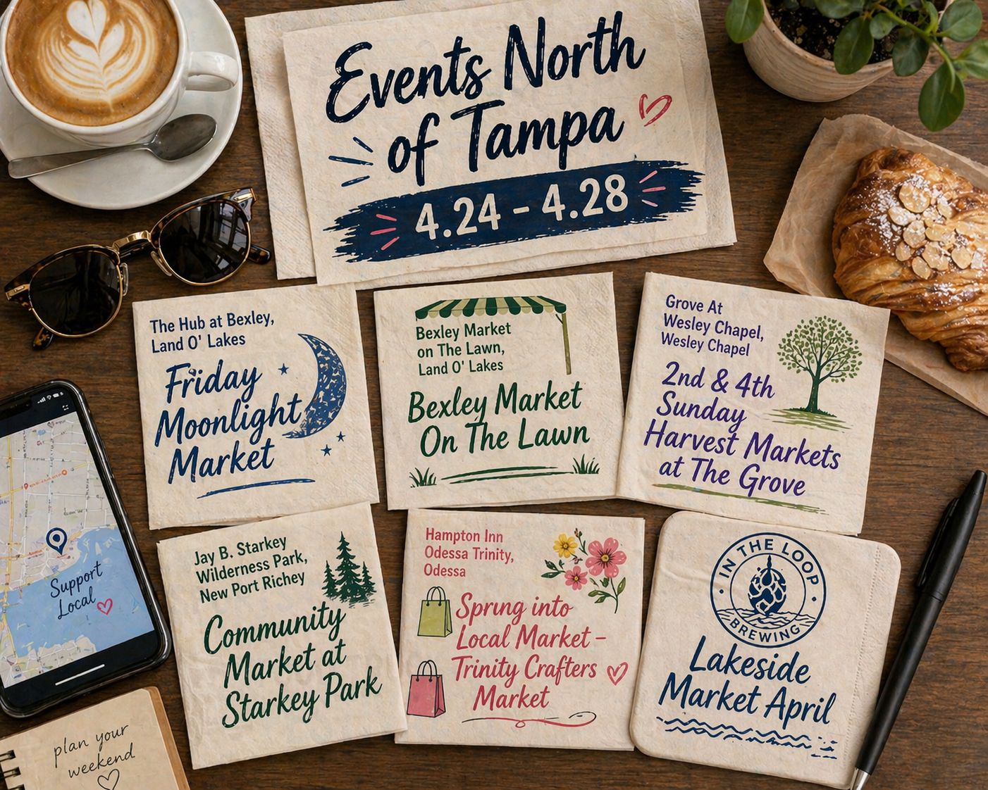 🎉 North Tampa Buzz Events 4.24 - 4.28