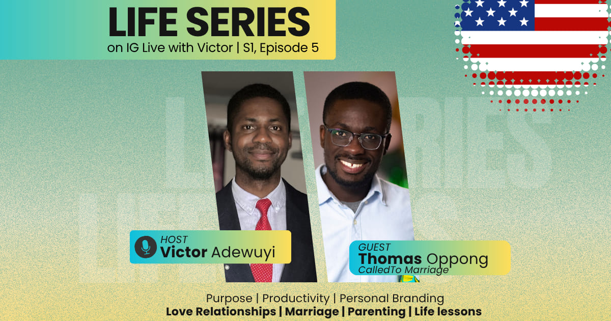 Moving from Pain into Purpose - Thomas Oppong