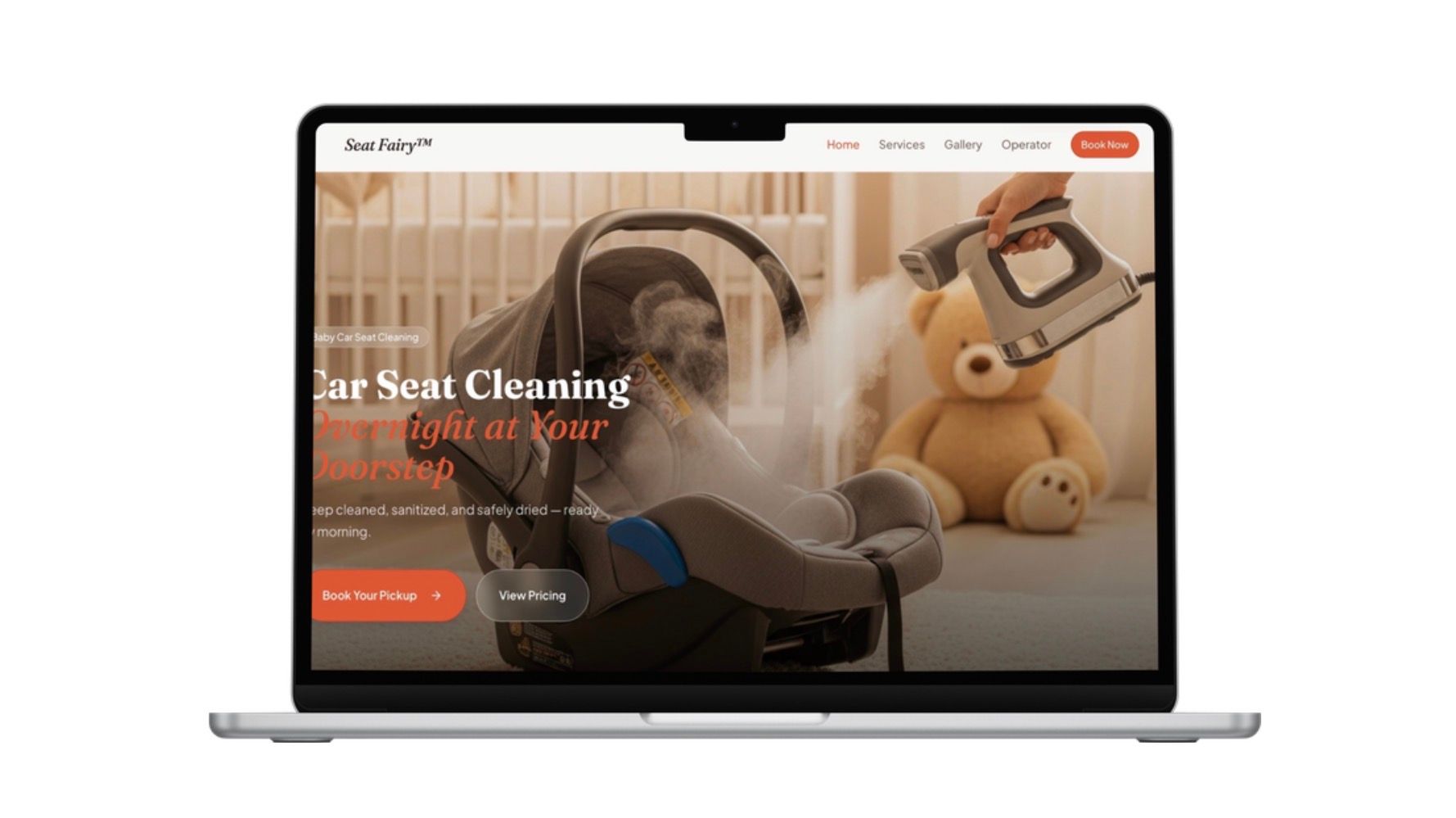 Mobile Baby Car Seat Cleaning