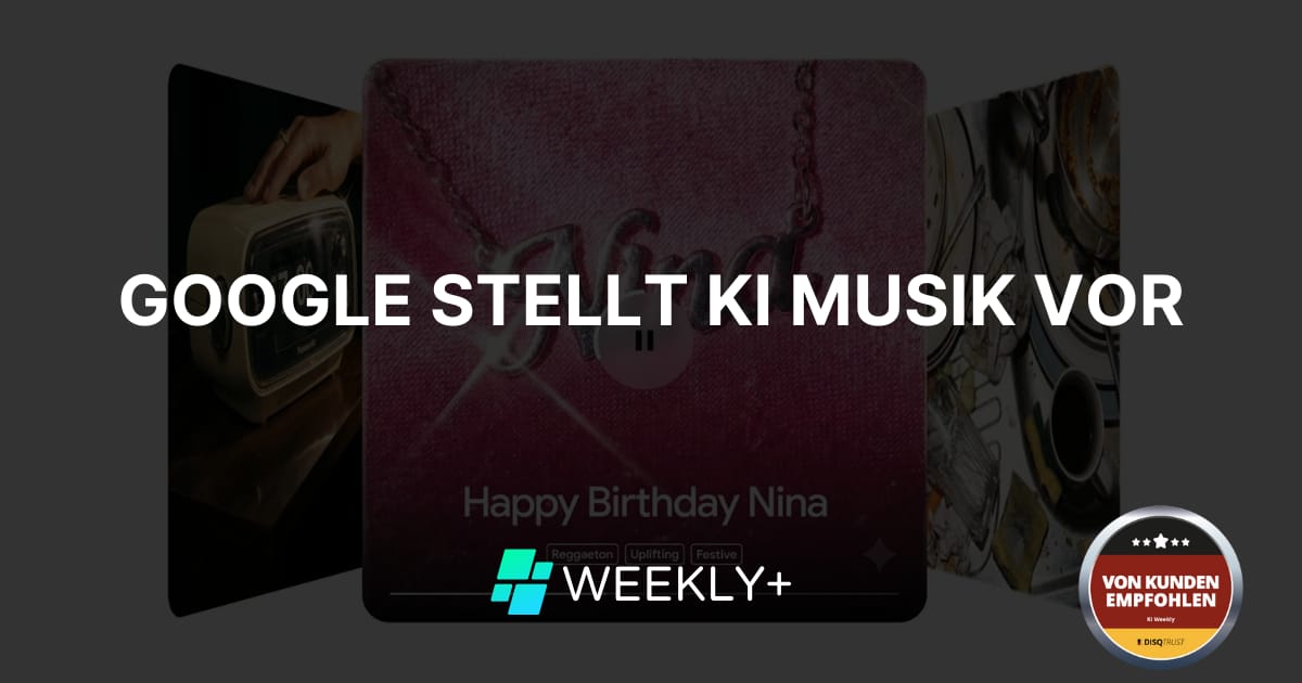 🎵 Google stellt KI Musik vor