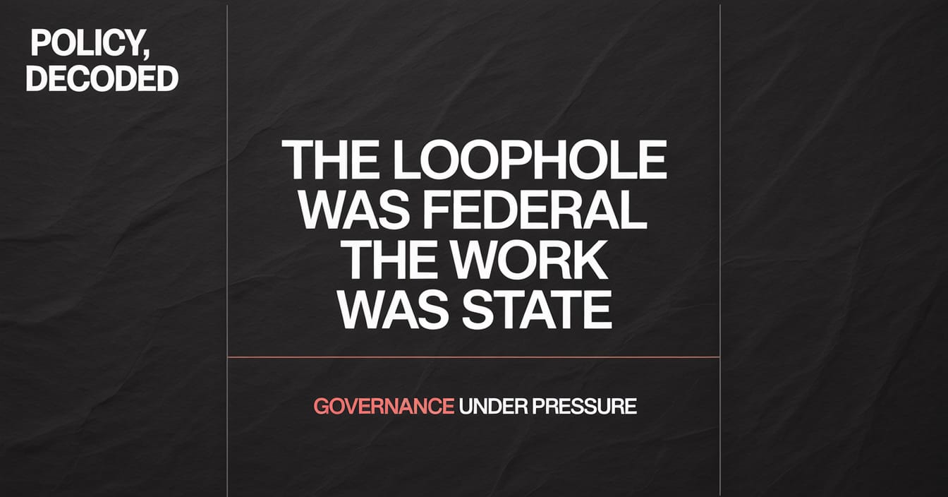 ⚖️ Federal Hemp Rewrite vs. State THC Regulation: Who Governs?