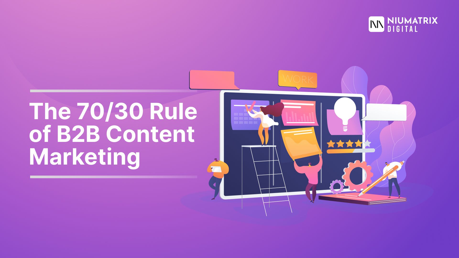 The 70/30 B2B Content Rule