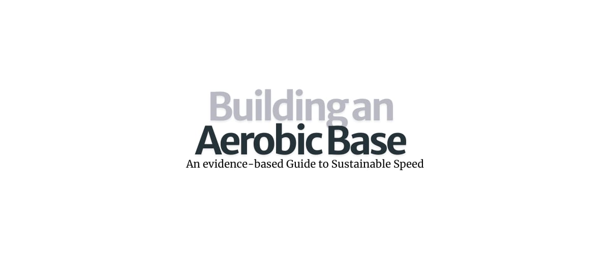 Build Your Running Base, 8–12 Weeks to Sustainable Speed