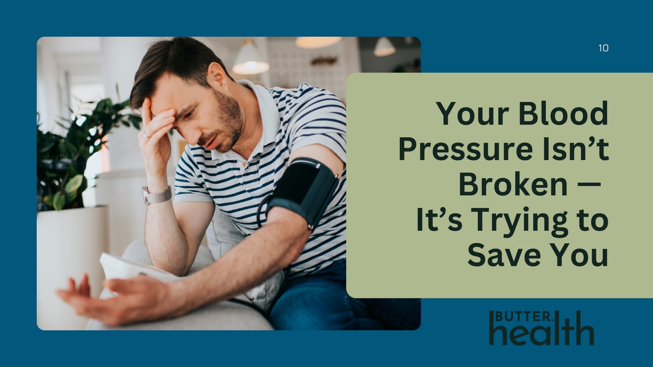 Your Blood Pressure Isn’t Broken — It’s Trying to Save You