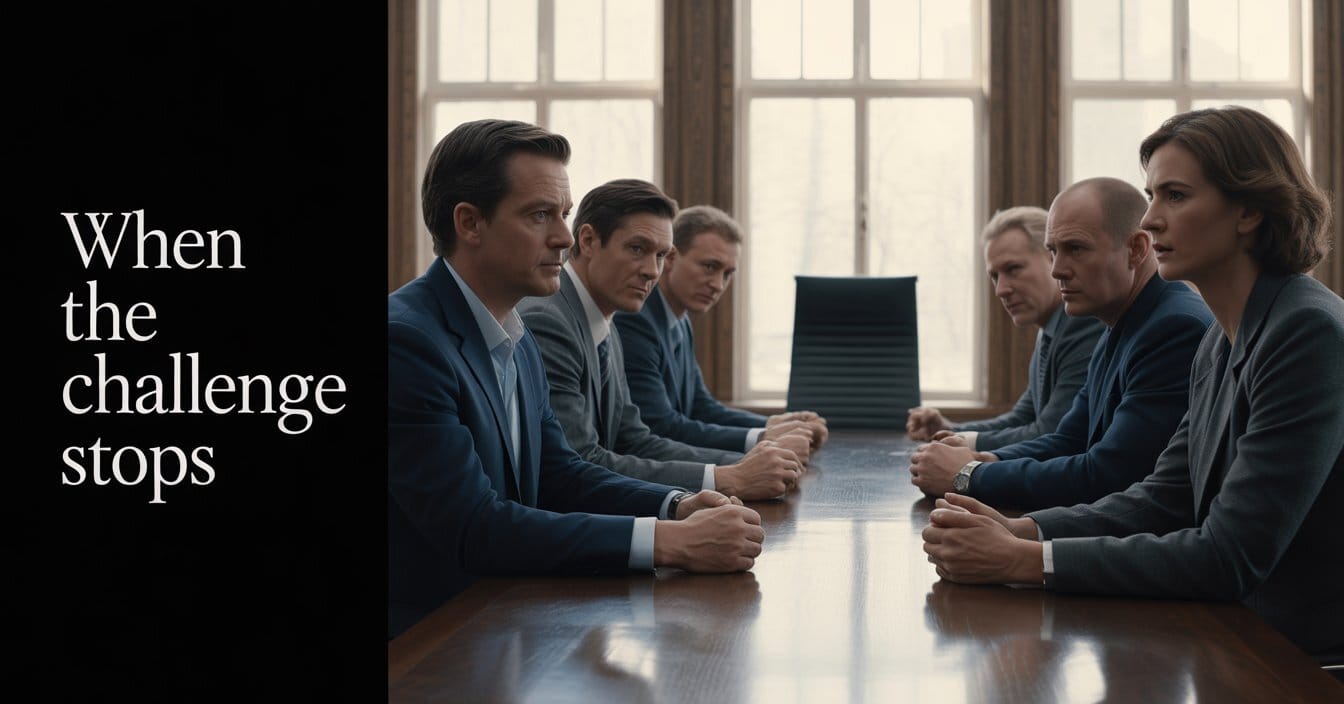 Why your best people stop challenging you