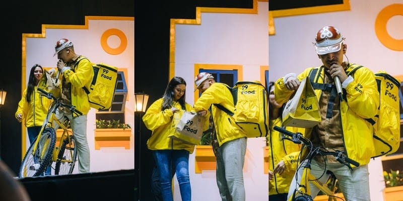 99Food patrocina turnê Dominguinho e ativa marca em show no Allianz Parque