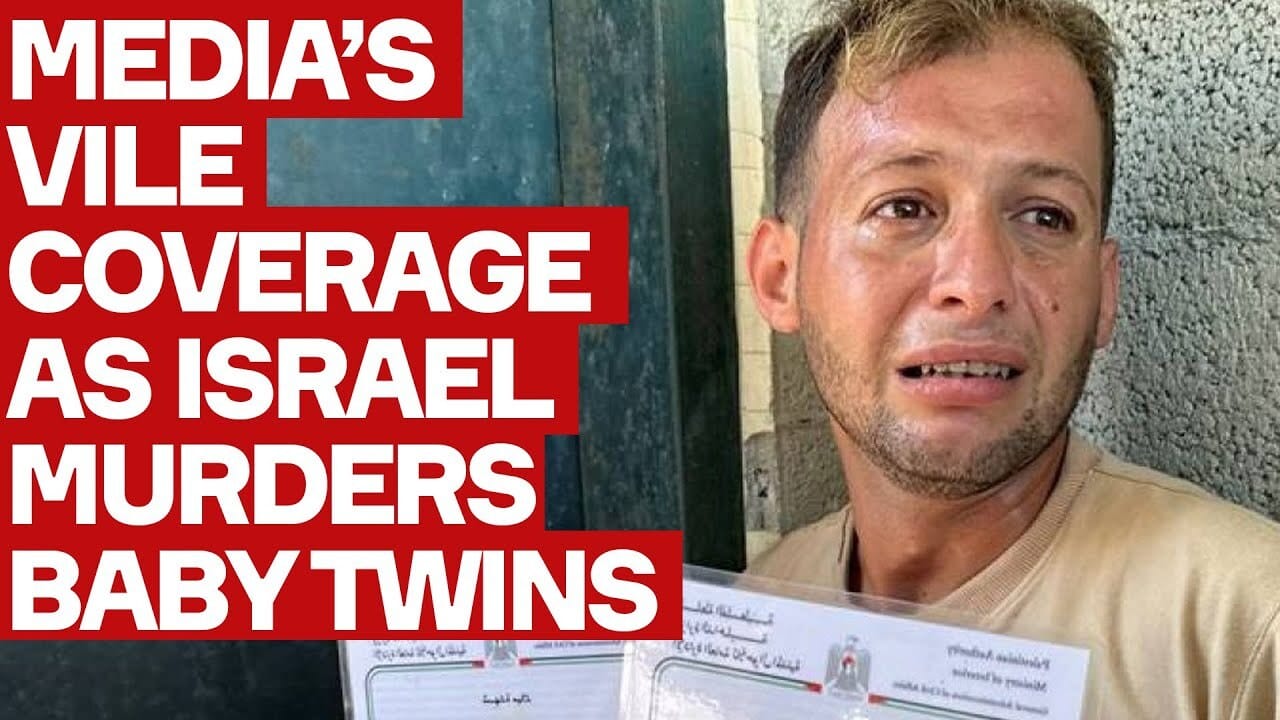 Media's VILE Coverage Of Twin Babies Butchered By Israel