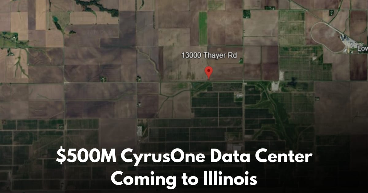 Sangamon County Approves CyrusOne's $500M Data Center