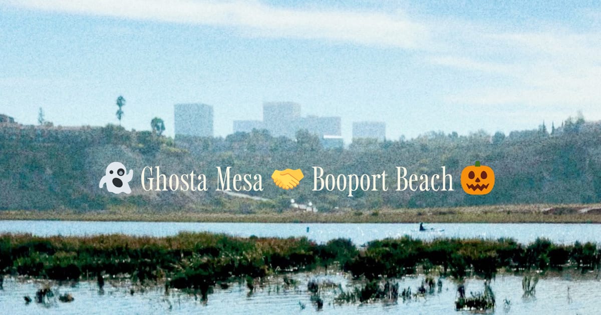 👻 Ghosta Mesa 🤝 Booport Beach 🎃 