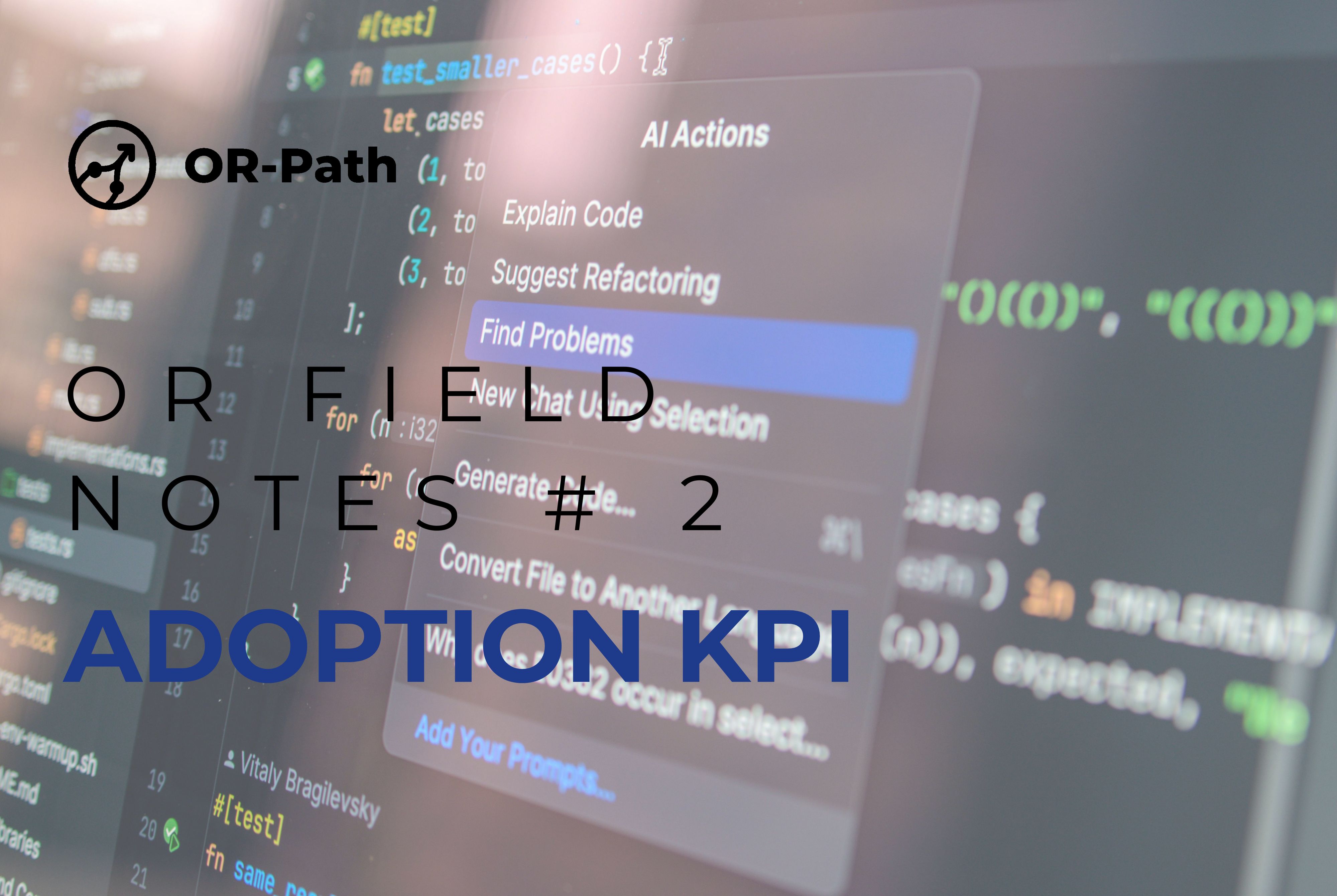 OR-Path – OR Field Notes #2