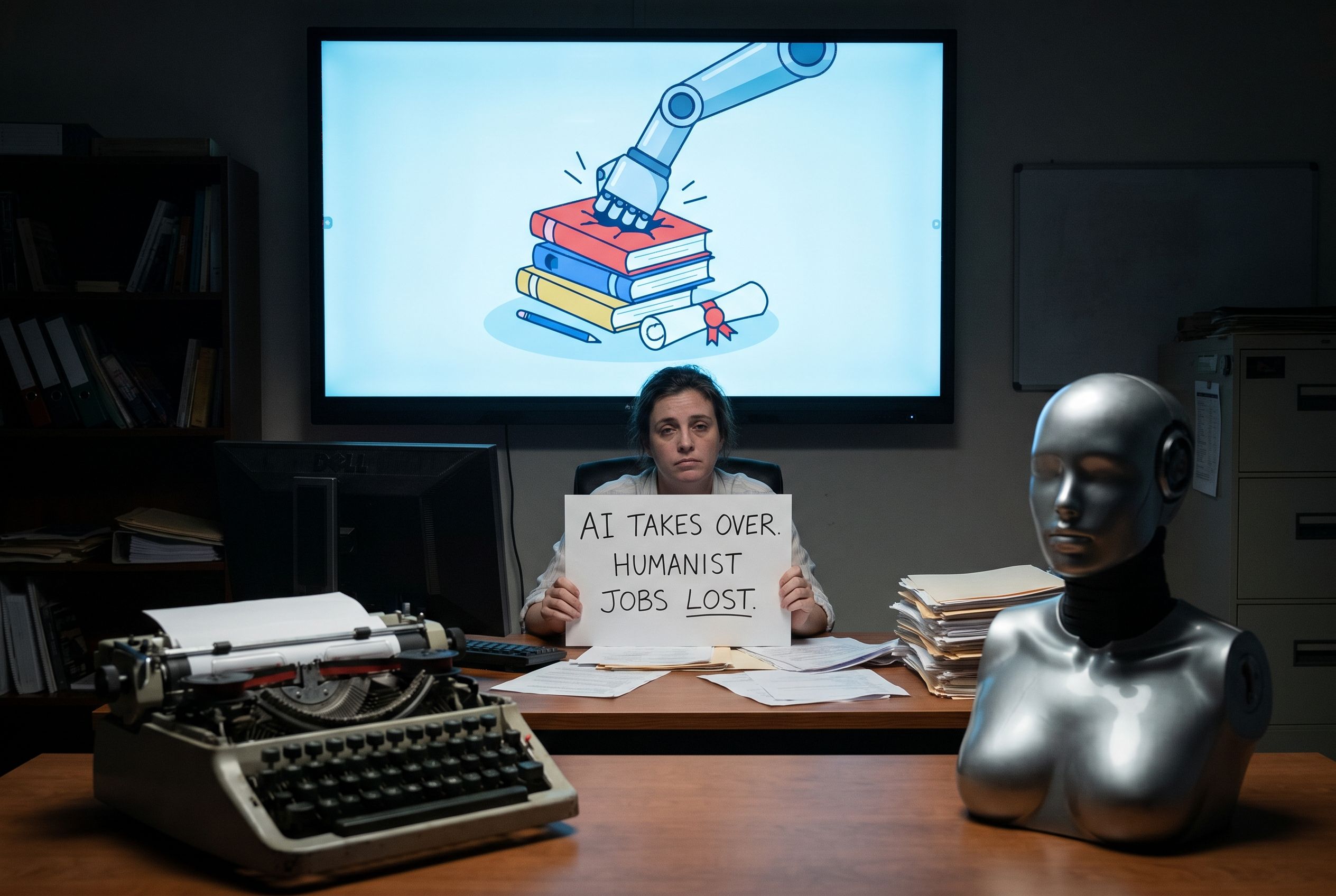 📋 ¿La IA destruirá los empleos humanistas?