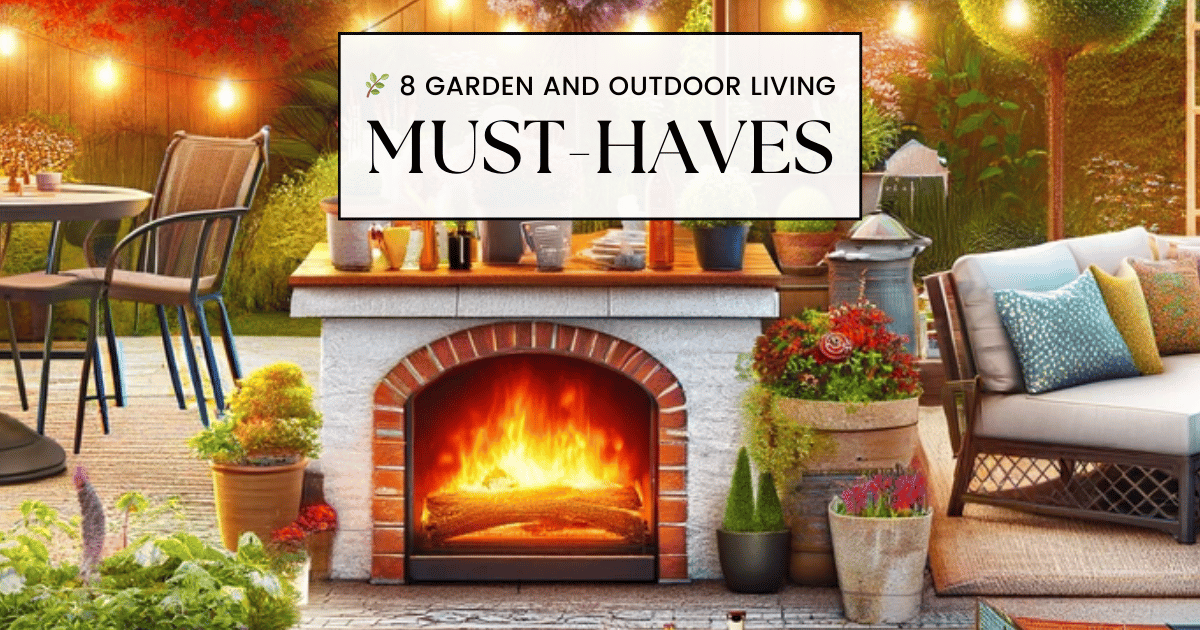 🌿 8 Garden and Outdoor Living Must-Haves