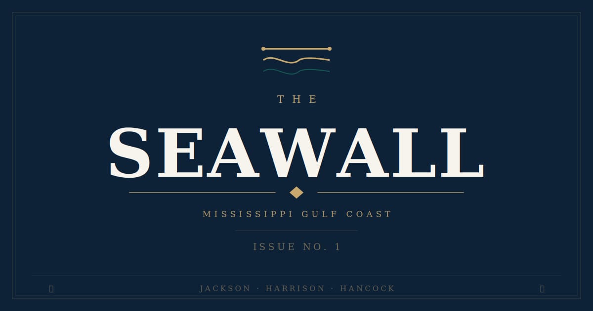 Meet The Seawall: a new read for the Mississippi Gulf Coast.
