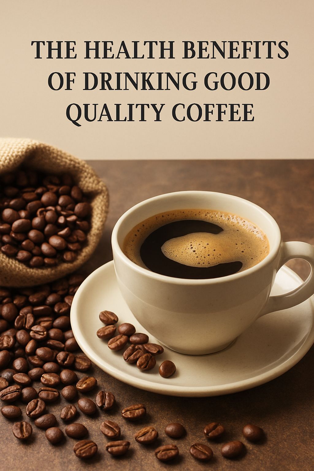 The Health Benefits of Drinking Good Quality Coffee.