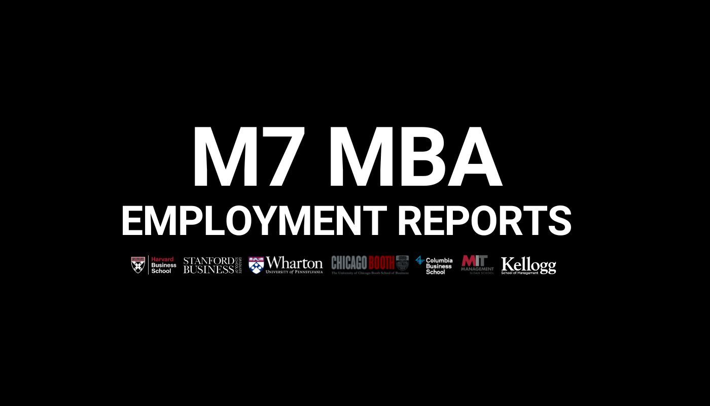 A Closer Look at the 2025 M7 MBA Employment Reports