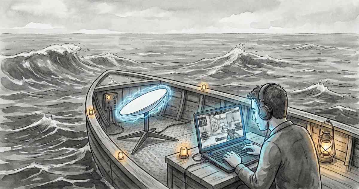 OCEAN FRAGGING: STARLINK BRINGS HIGH-SPEED CS2 TO THE HIGH SEAS