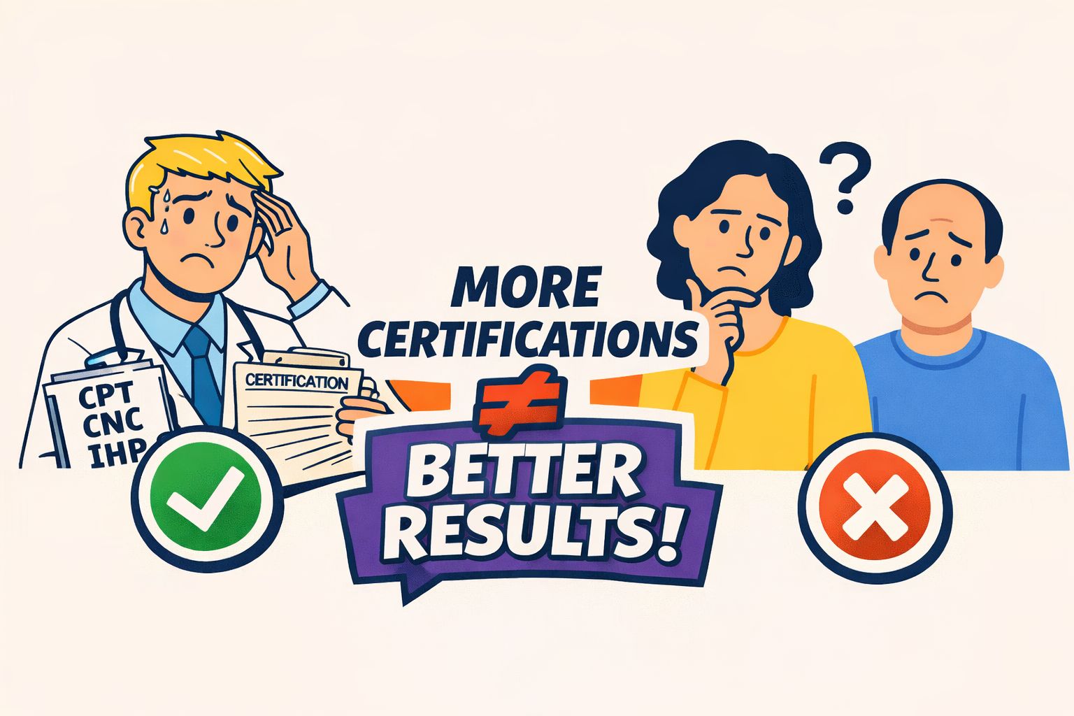 More Certifications Automatically Mean Better Outcomes 🧠 