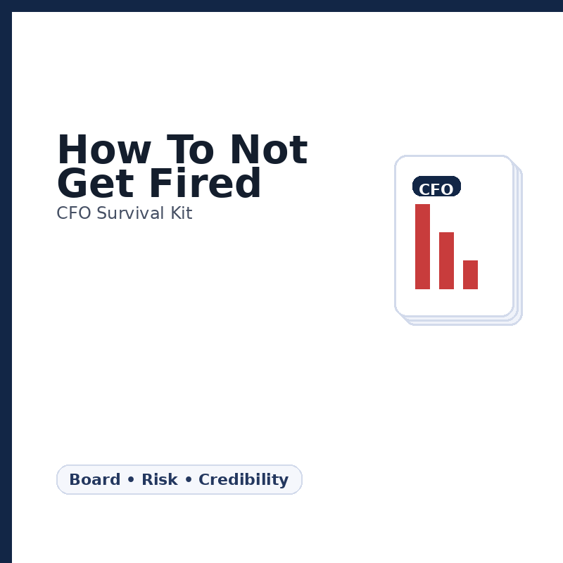 CFO tenure just became a KPI, and the Fed is in audition season