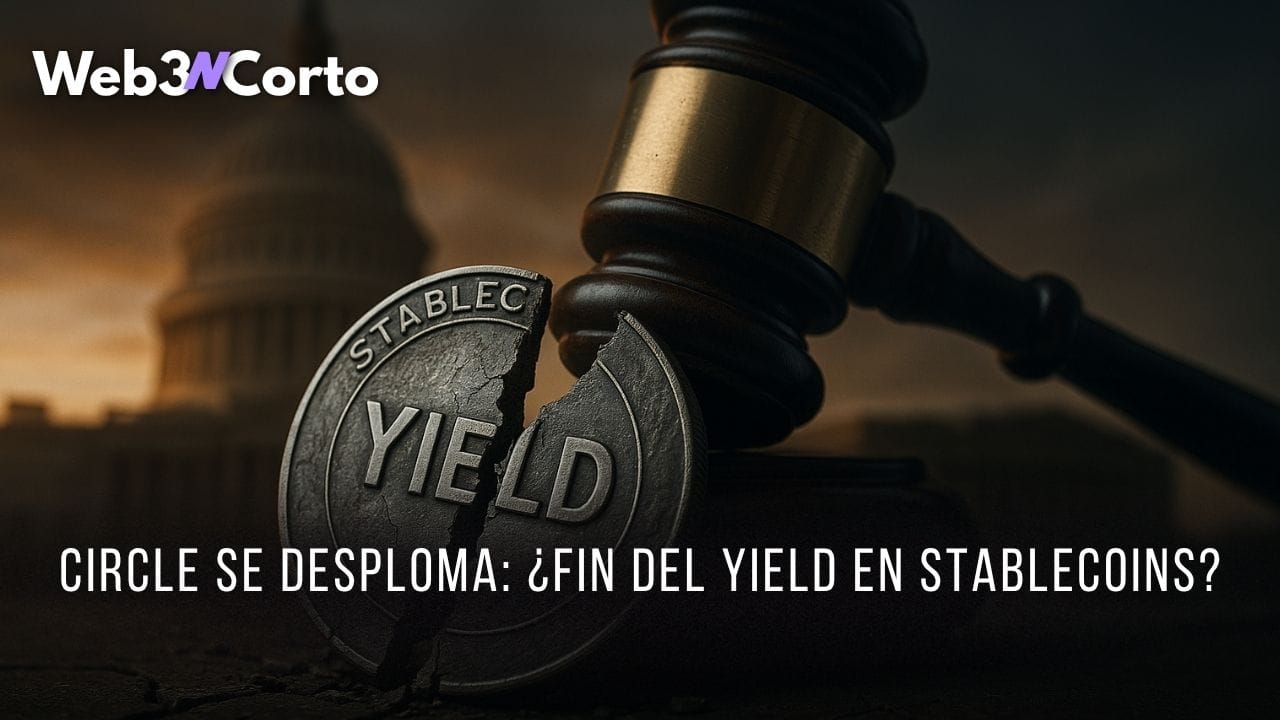 💣 Circle Cae 20%, 🔥 Yield Stablecoins En Riesgo, 🎒 Backpack Airdrop A Mad Lads 