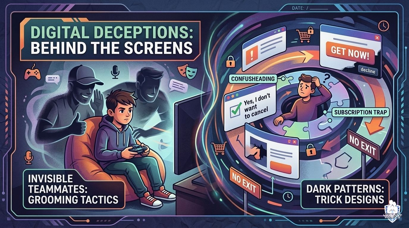 ♟️ The Newest Predators Tactic. Plus, Things Apps Do That Affect Our Kids