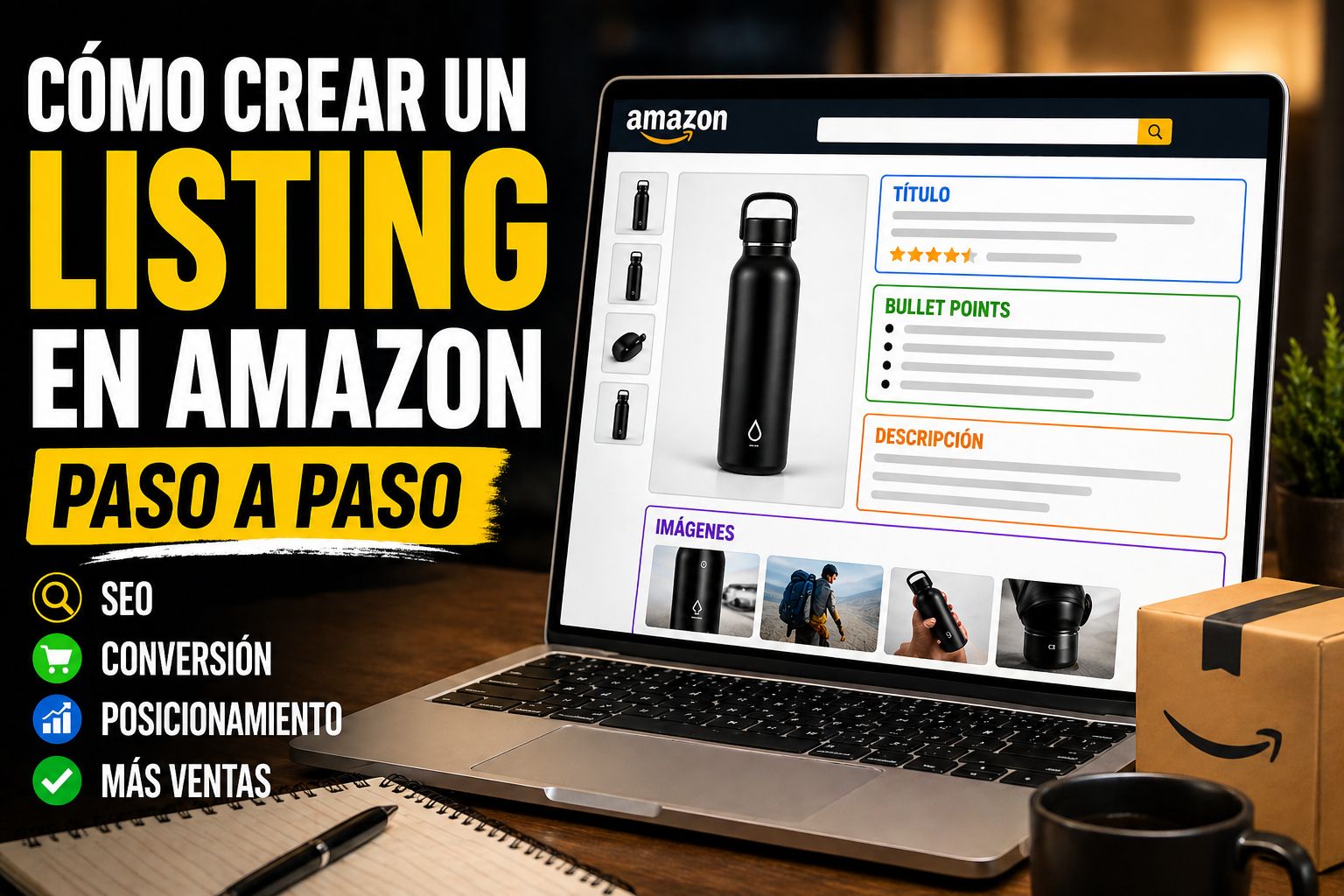Cómo crear un listing en Amazon desde cero