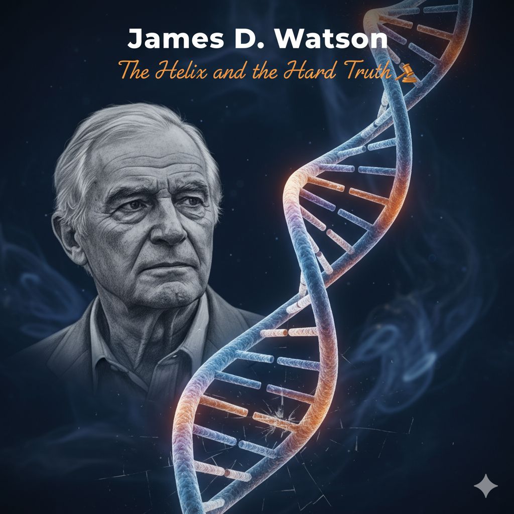 James D. Watson: The Helix and the Hard Truth