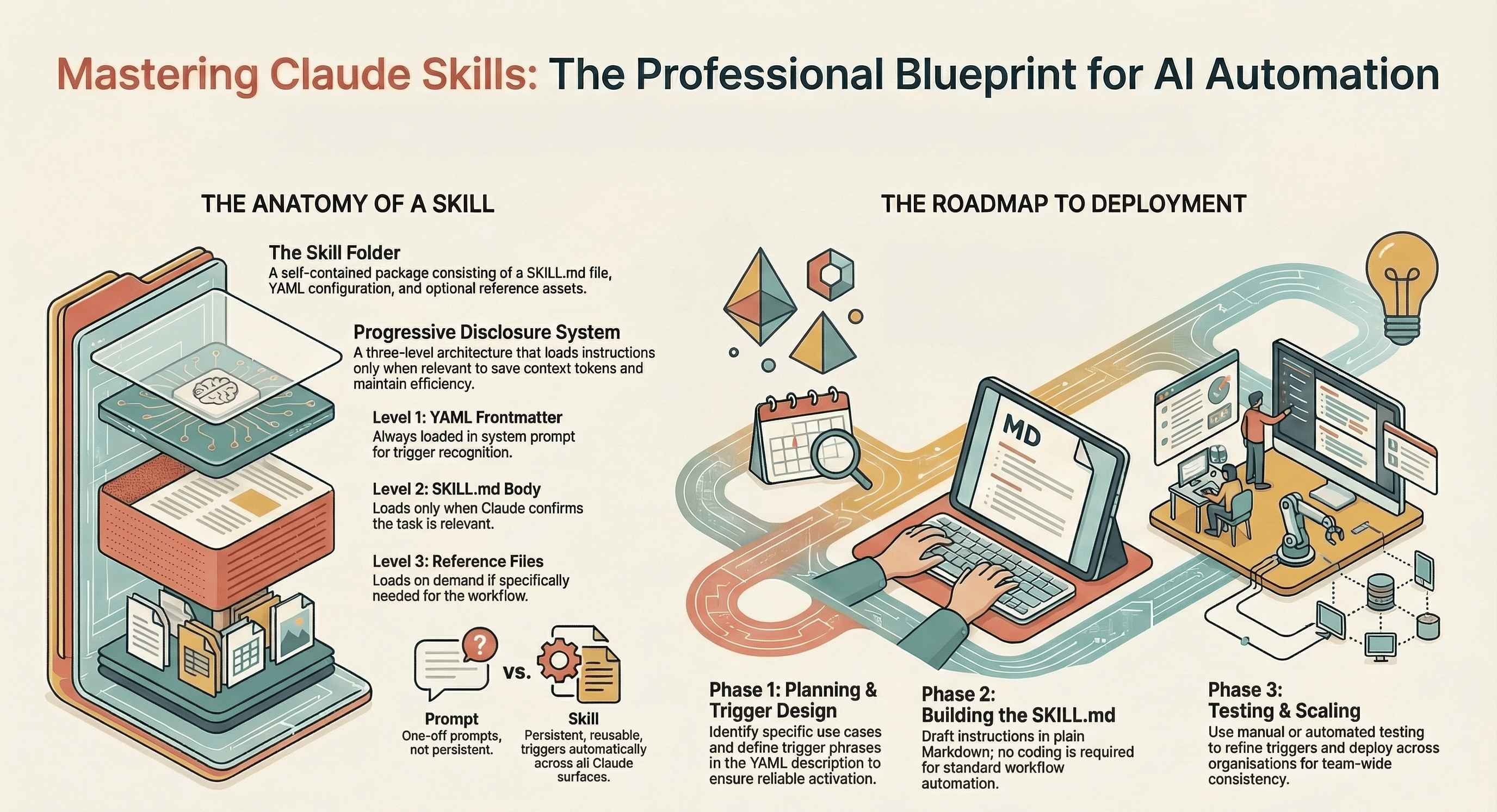 How to Build Custom Claude Skills from Scratch: A Complete Guide for Professionals