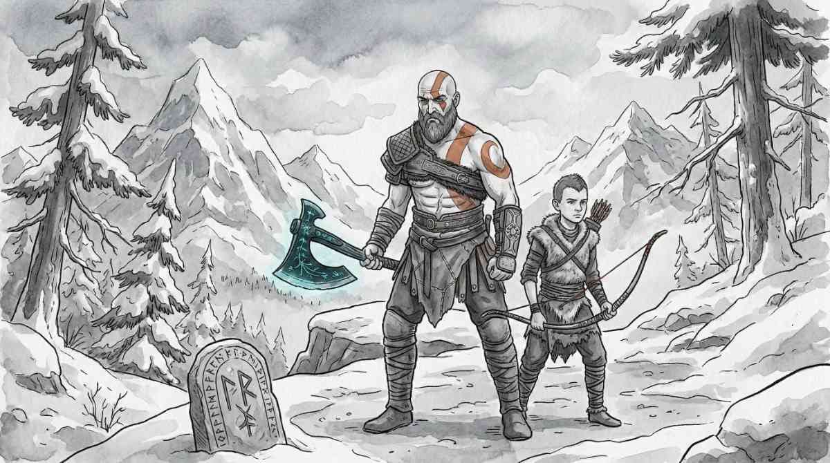 GOD OF WAR TV SERIES: PRIME VIDEO DROPS FIRST LOOK AT KRATOS DUO