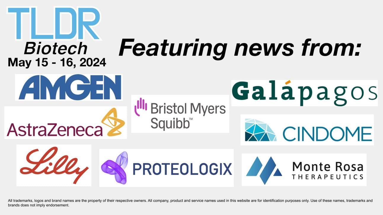 Biotech & Pharma Updates | May 15 - 16, 2024