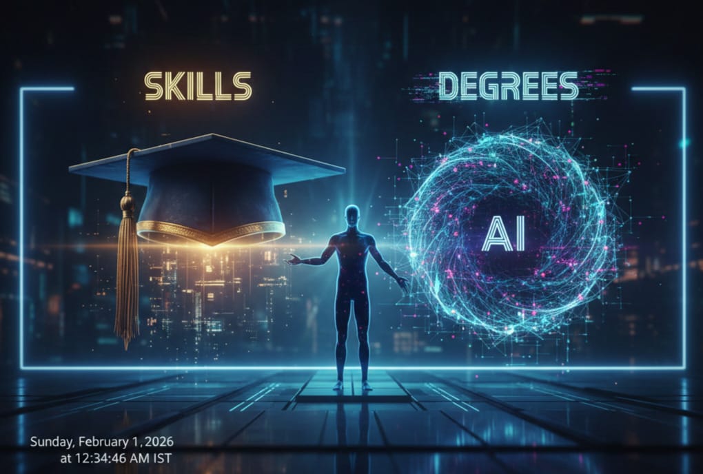 AI skills matter more than degrees now 